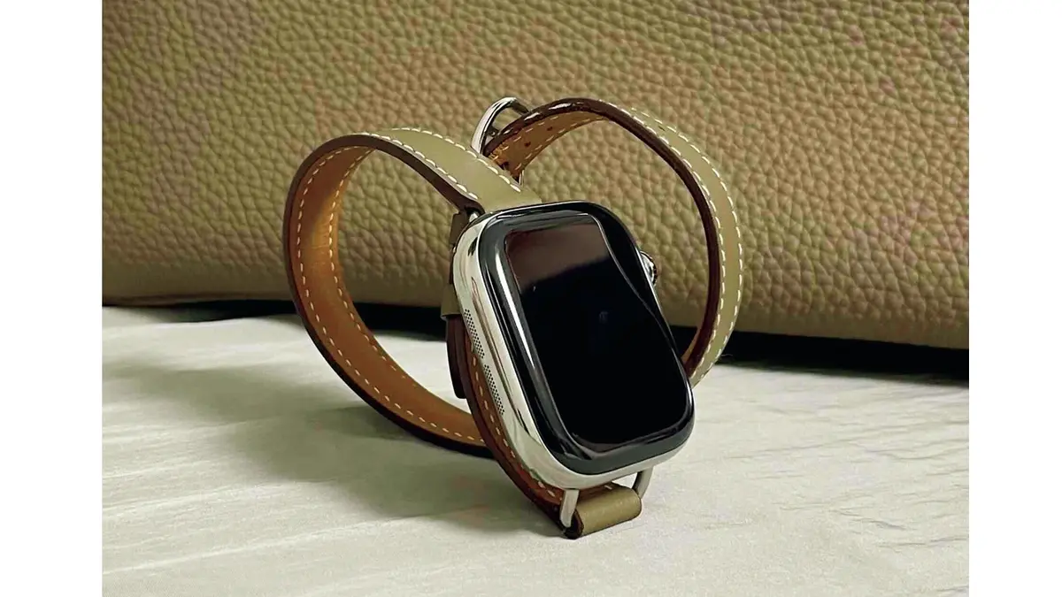 エルメスのアップルウォッチ。ベルトのつけ替えが楽しい！