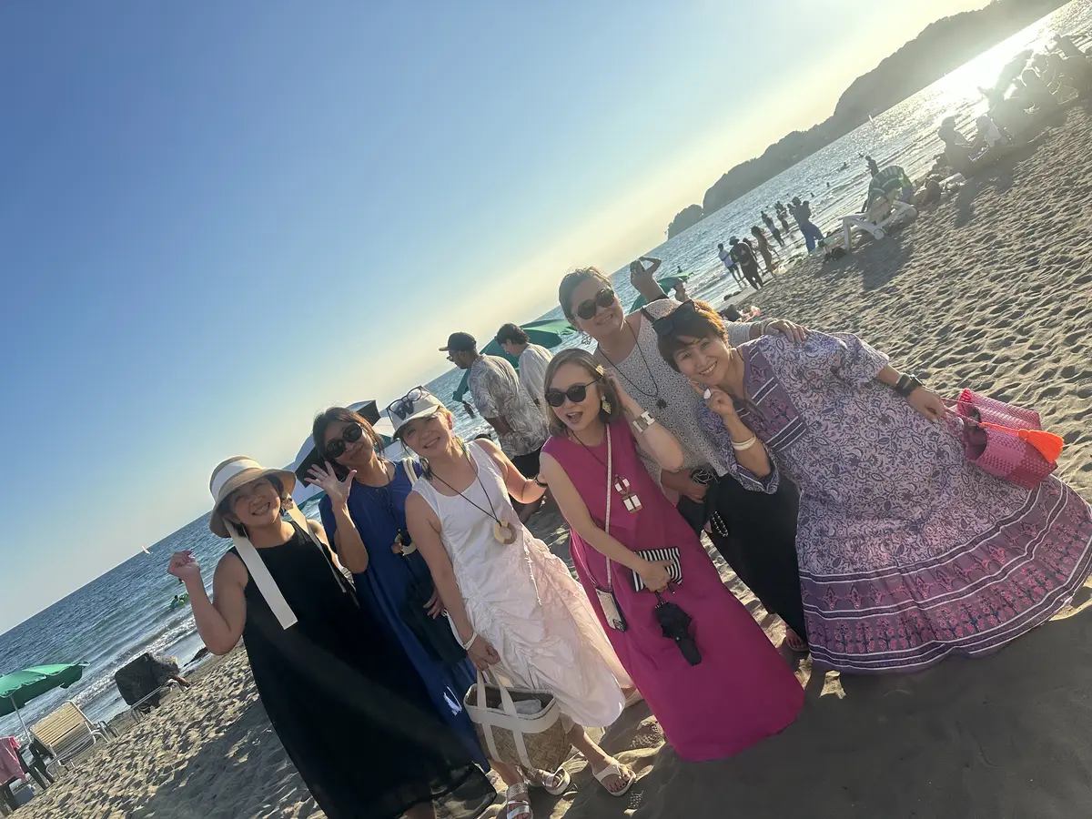 海を眺めながらpotluck partyの画像_5