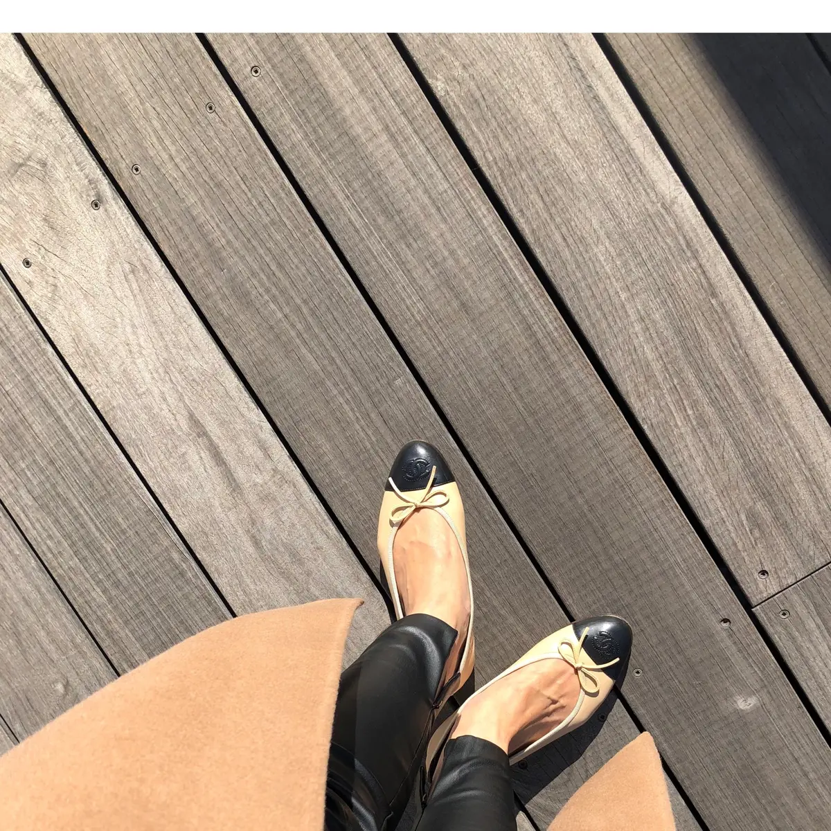 お気に入りキャメル色のコートとシャネル展の画像_2