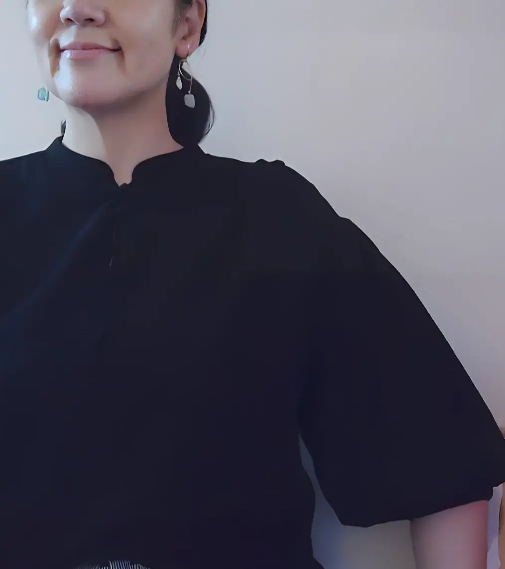 ラリマー＆アクアプレーズ✕黒トップス