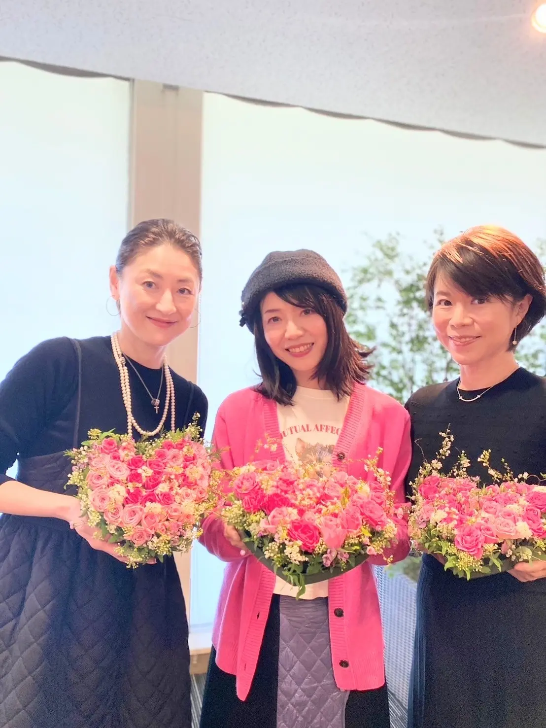 バレンタインのフラワーアレンジメント