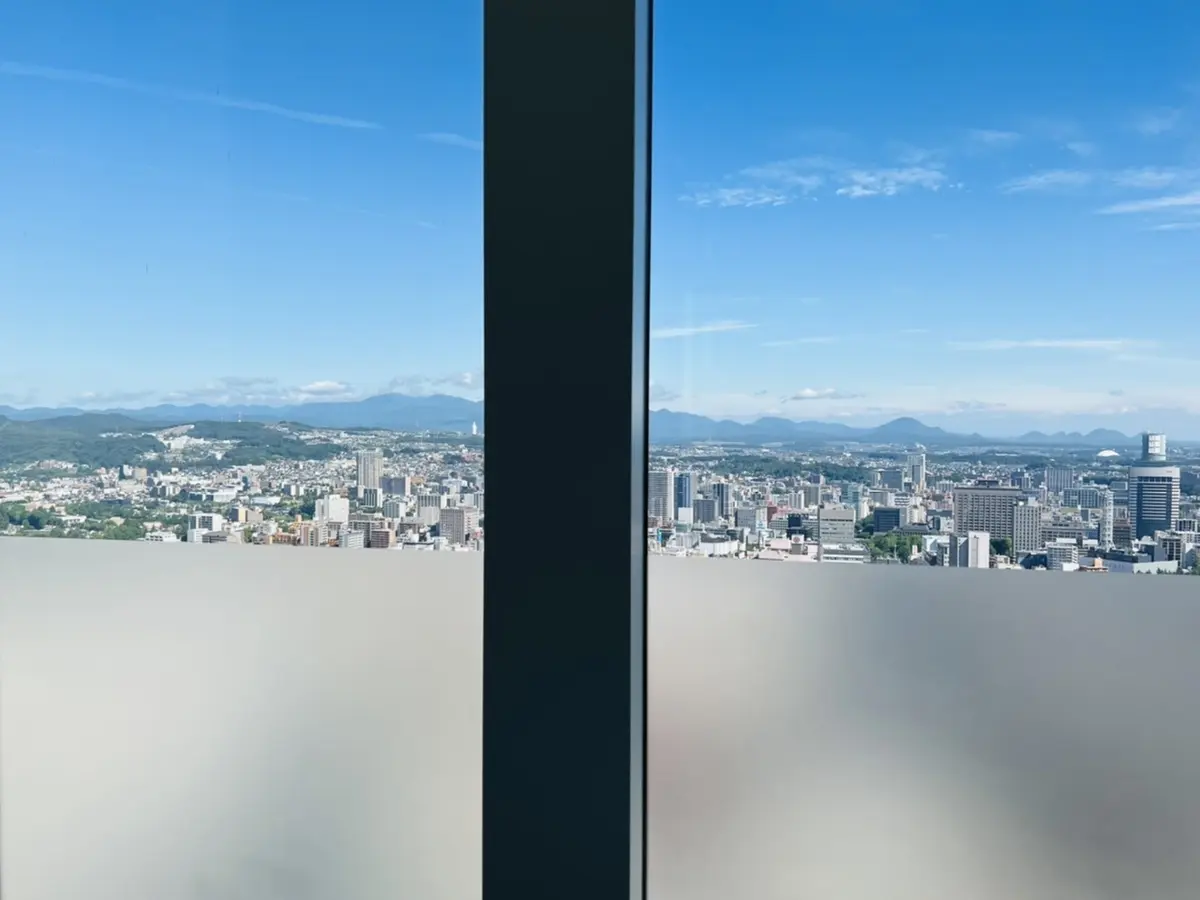 バスルームからの眺め