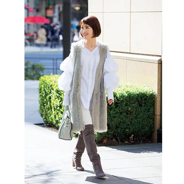 おしゃれブロガー　ブライトカラーでコーデも顔映りもトーンアップ