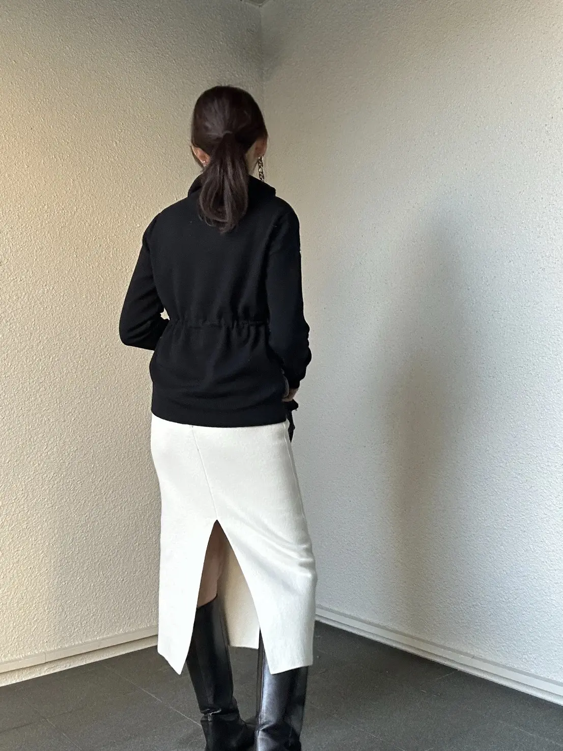 モンクレール　ダウンニットカーディガン