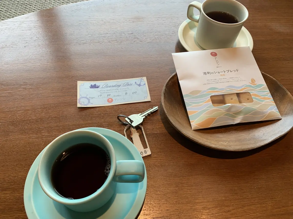 ウェルカムドリンクの紅茶