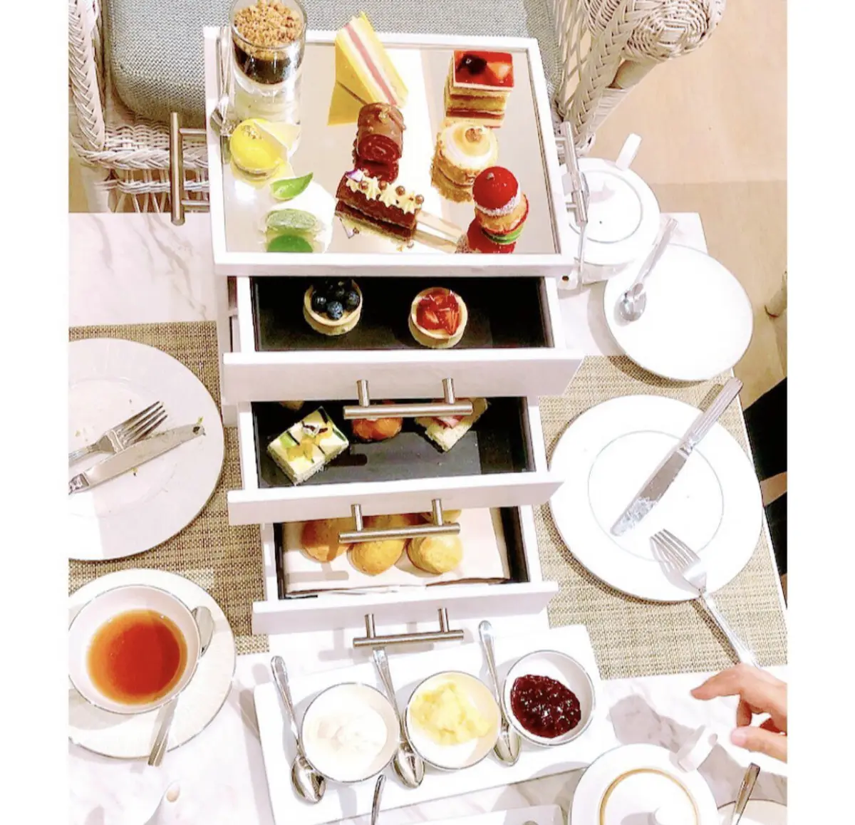 引き出しにスイーツ