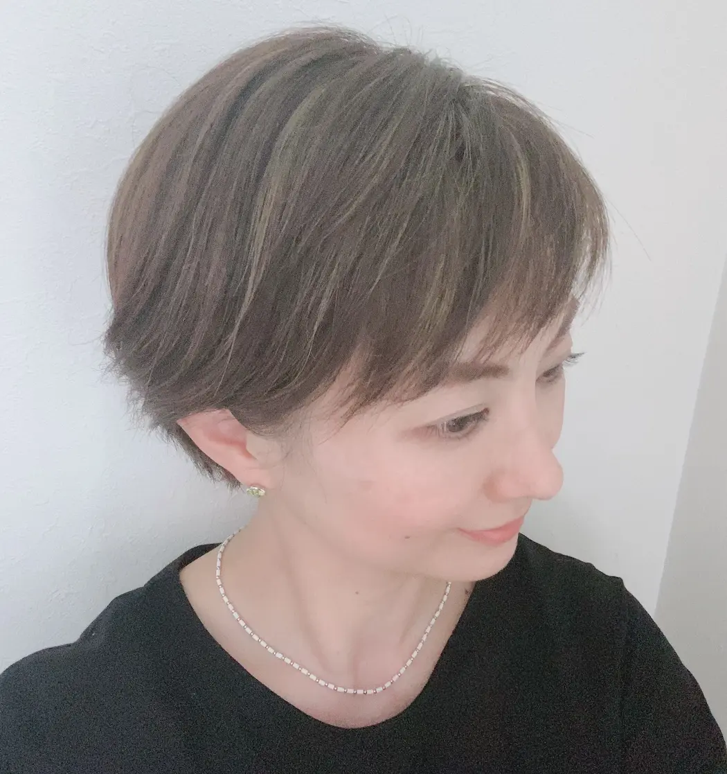 アラフィー世代　髪型