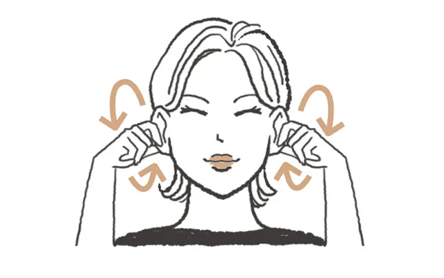 くるくる耳マッサージ4