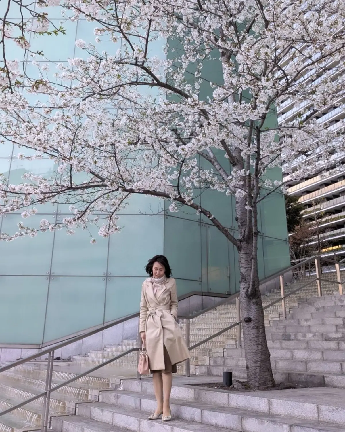 桜色コーデで虎ノ門ヒルズ《アンダーズ東京の画像_2