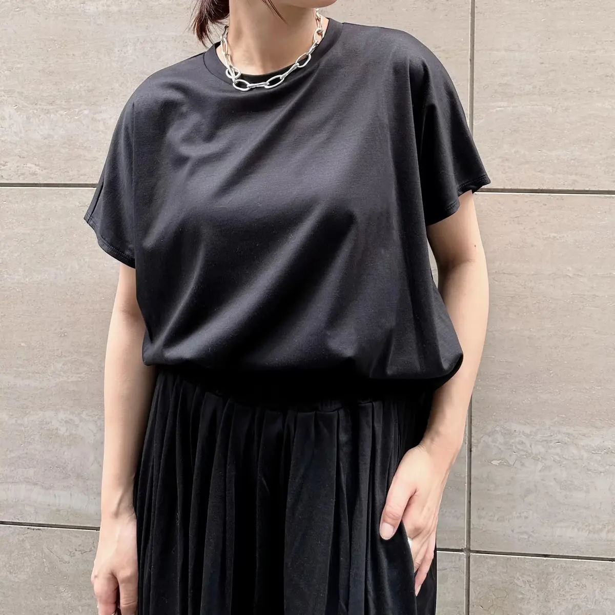 ワンピース風にも着れる！楽ちんときれい見の画像_4