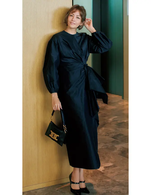 【2022秋冬】50代を素敵に見せる「しゃれ見えワンピース」+