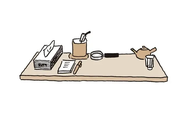 ⑤ 「しまう」より「出しっぱなし」が効果的なことも。