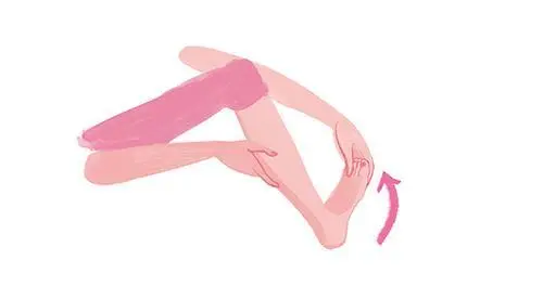 OurAge×Webエクラ　ふくらはぎがつったとき対処法イラスト