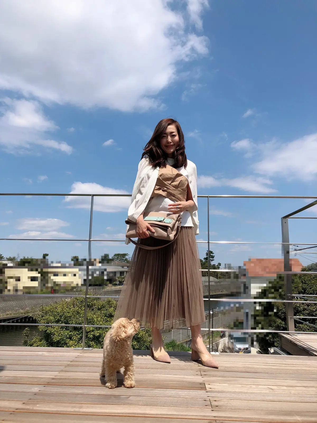 春のベージュコーデでドライブスルー♪の画像_4