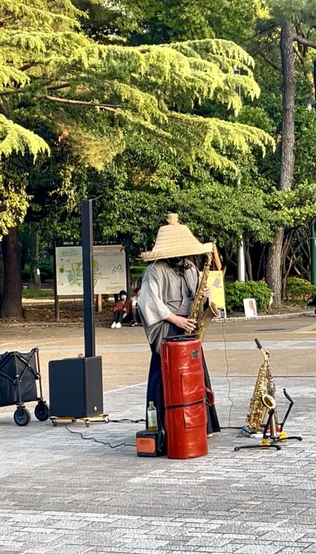 サックス侍さん　鶴舞公園公認アーティストの画像_5