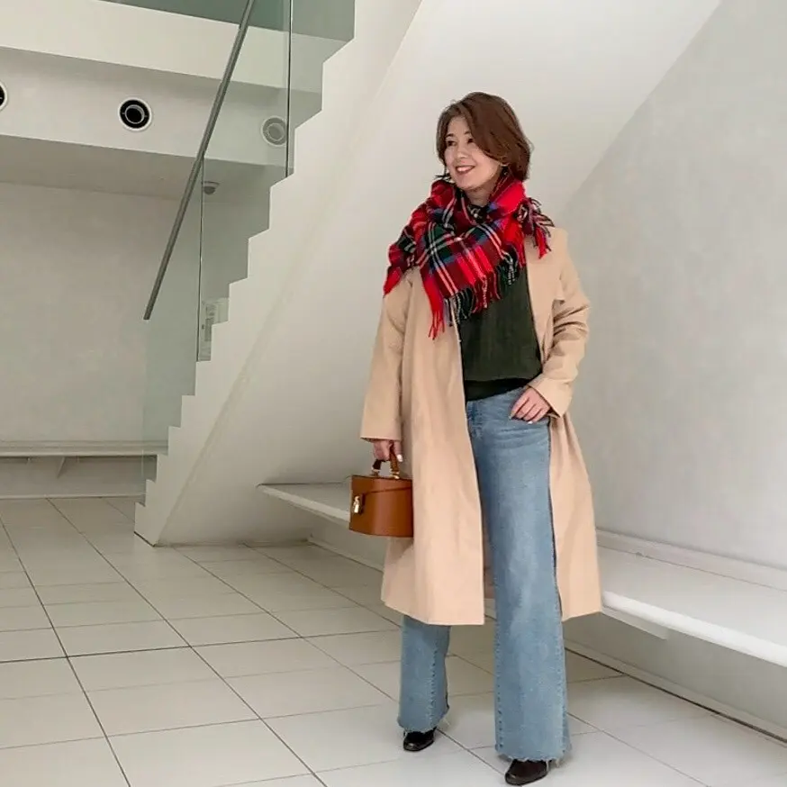 エクラ華組 根本有加里さんの巻き物スタイル　全身