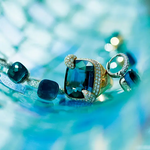 カラージュエリー　ブルートパーズ