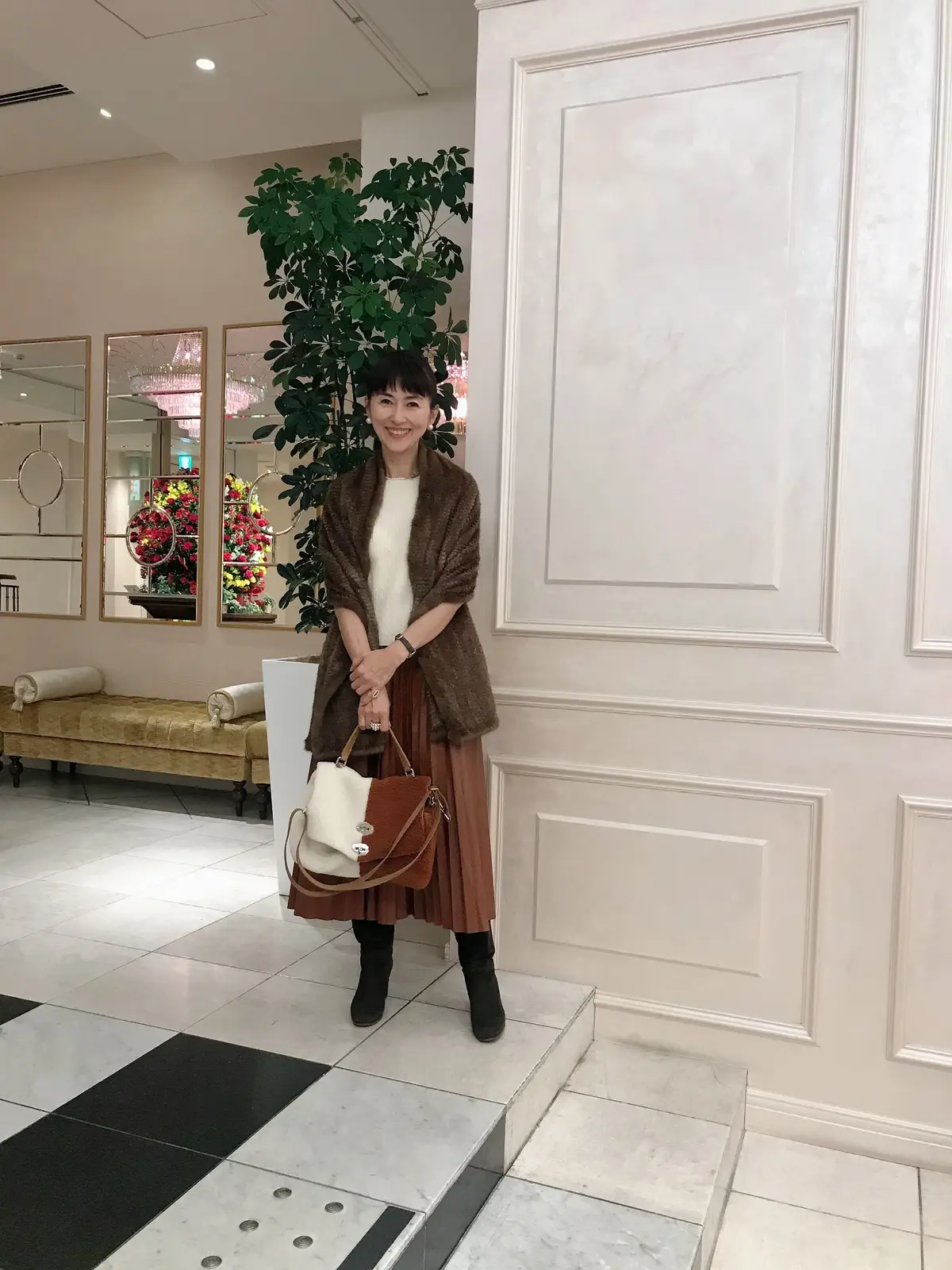 やっぱり今季はプリーツスカート♪の画像_1