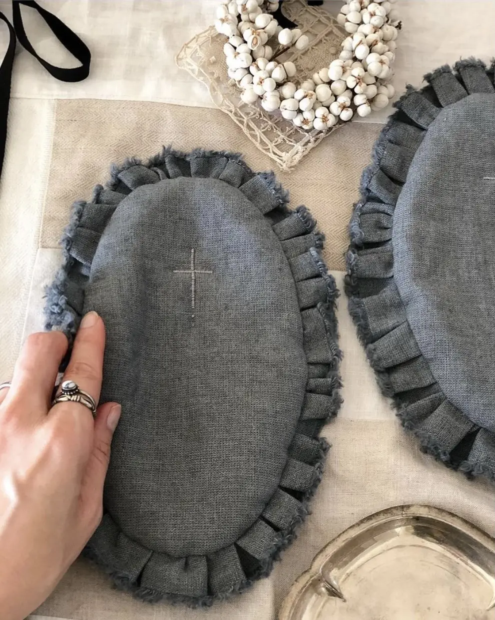 お菓子時間の布小物 〜おやつマット編の画像_12