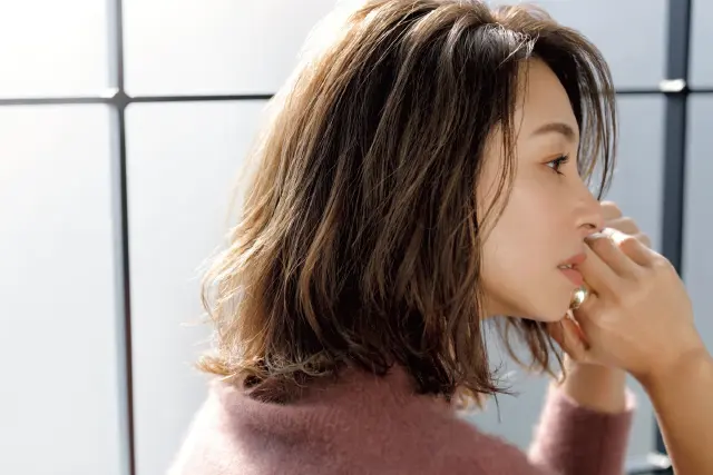 ちょうどいい重さを残したカット