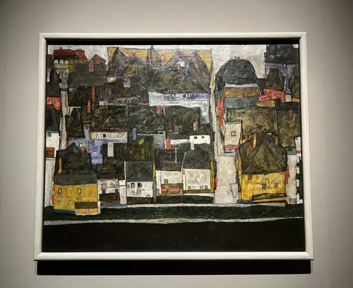 エゴン・シーレ展へグリーンワンピで。の画像_3