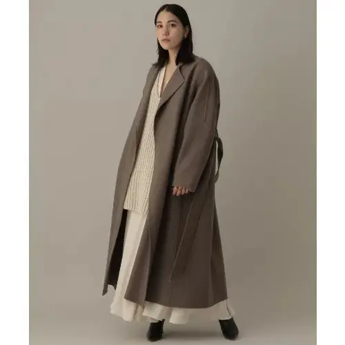 Chaos アールスーペリアノーカラーコート ￥74,800