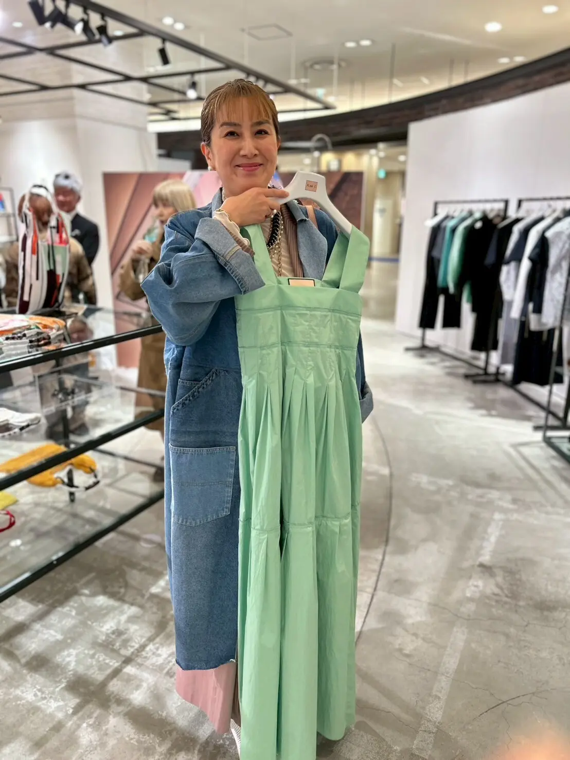 ピンク、デニム春コーデでPlan Cのポの画像_7