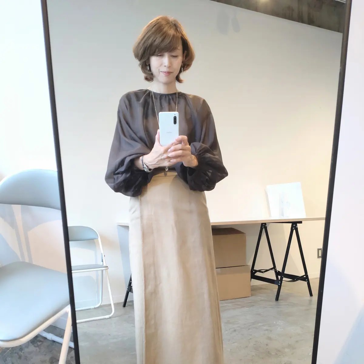 福岡　飛行機　富士山　スカイマーク　麻シャツ　麻スカート　マルティニーク　ネイヴ　もつ鍋　カレー　福岡グルメ