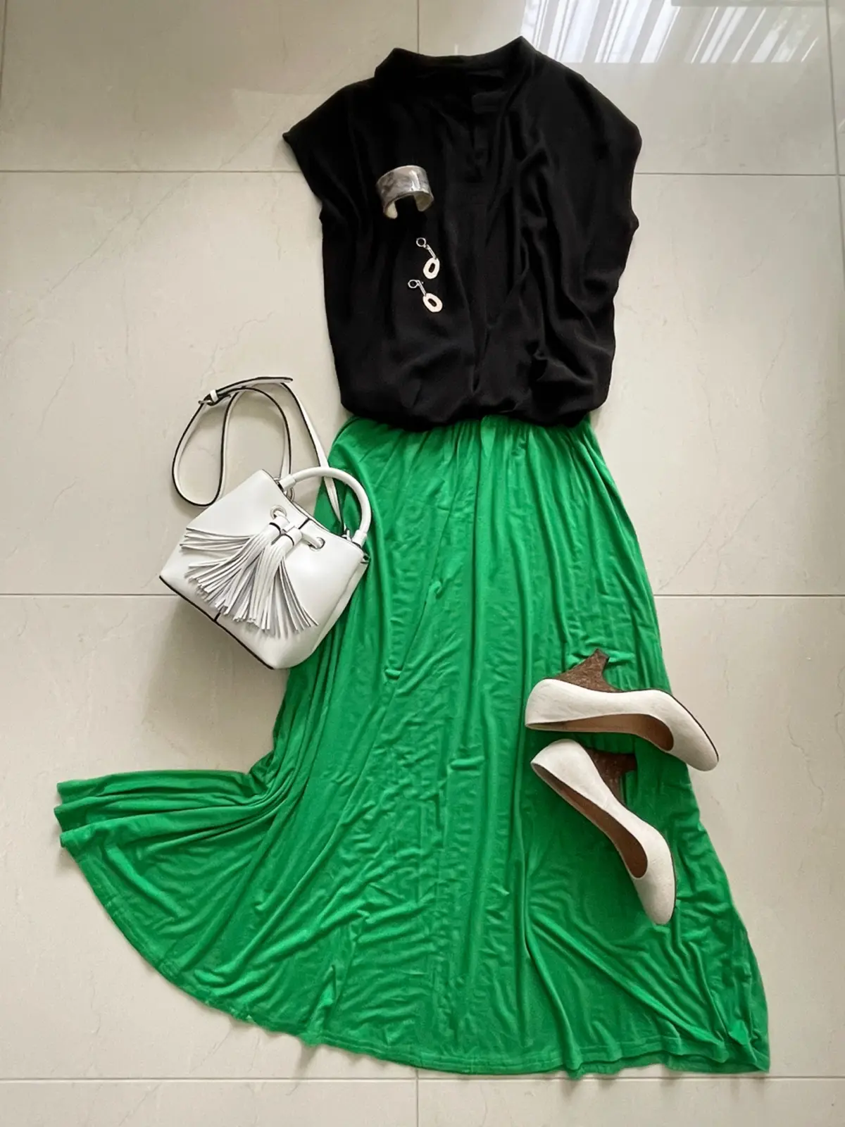 ビタミンカラーの気映えスカートの画像_3