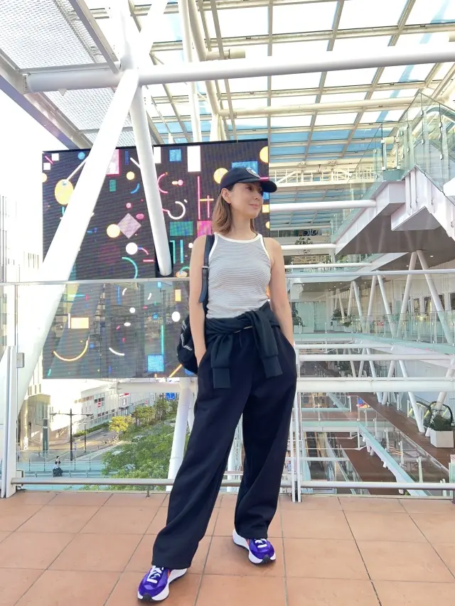 今日のコーデ　楽ちんユニクロスウェットでの画像_9