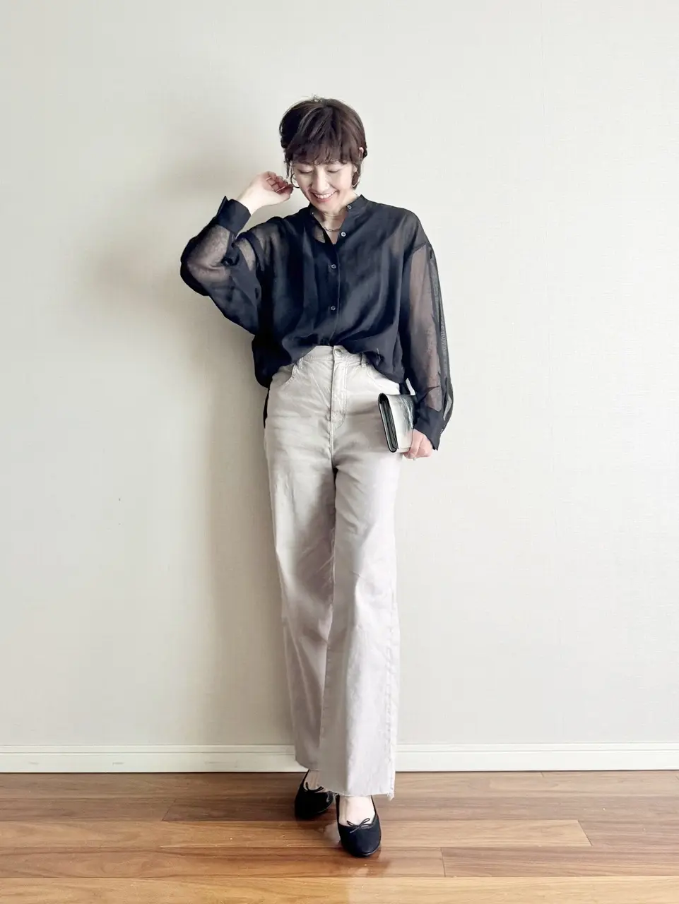 RED CARD TOKYO × éclat リネン混デニム 13