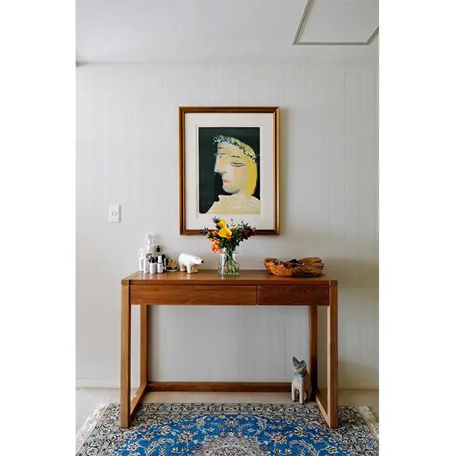 玄関のザ・コンランショップのコンソール