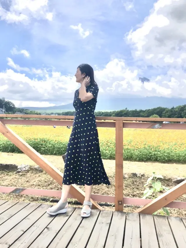 zaraワンピースで山中湖への画像_7