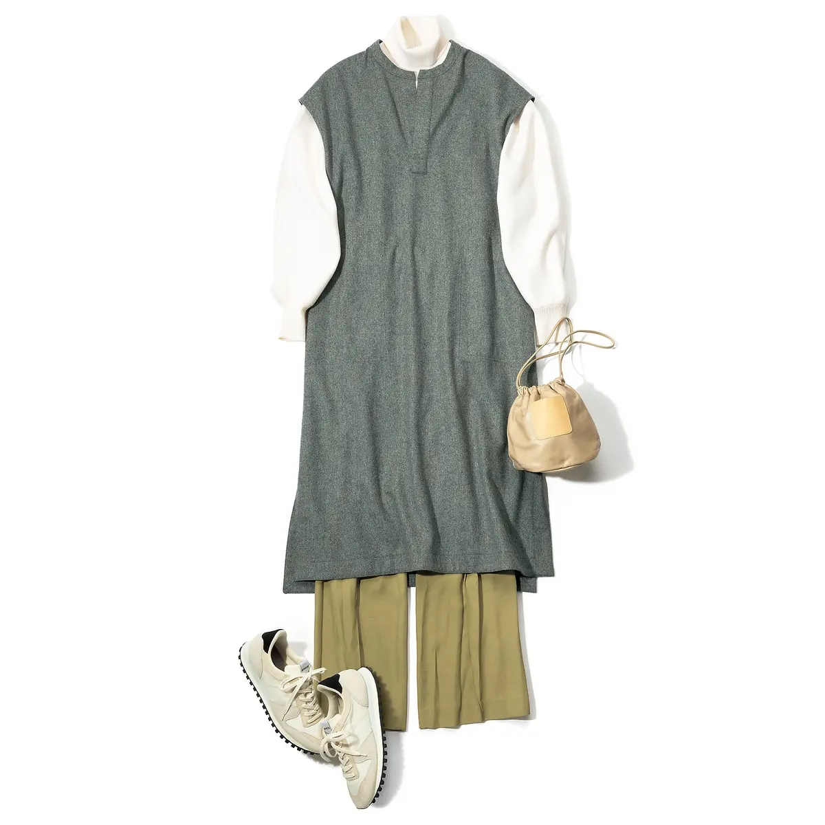 小物しだいできれいめにも、カジュアルにもの画像_2