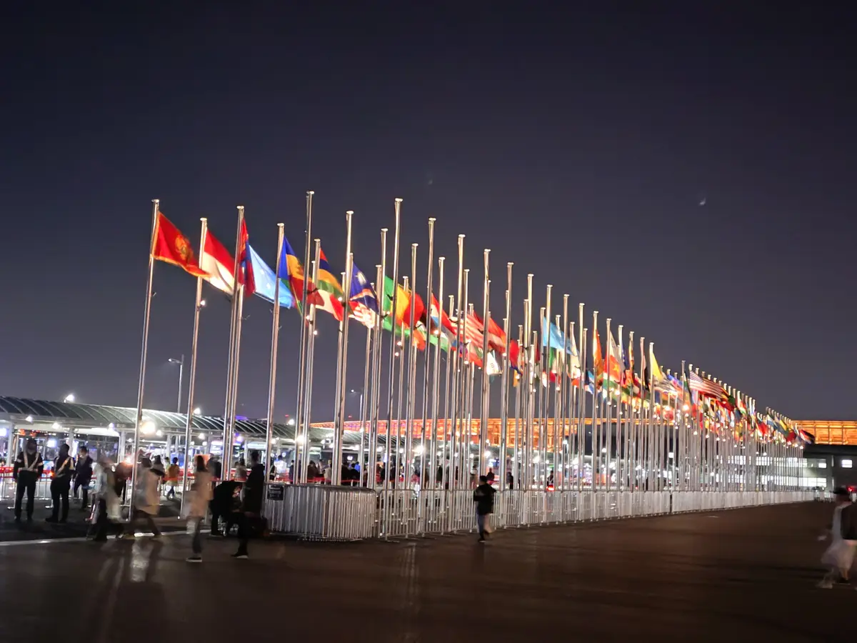 仕事帰りにフラリ、夜ソロ万博の画像_7