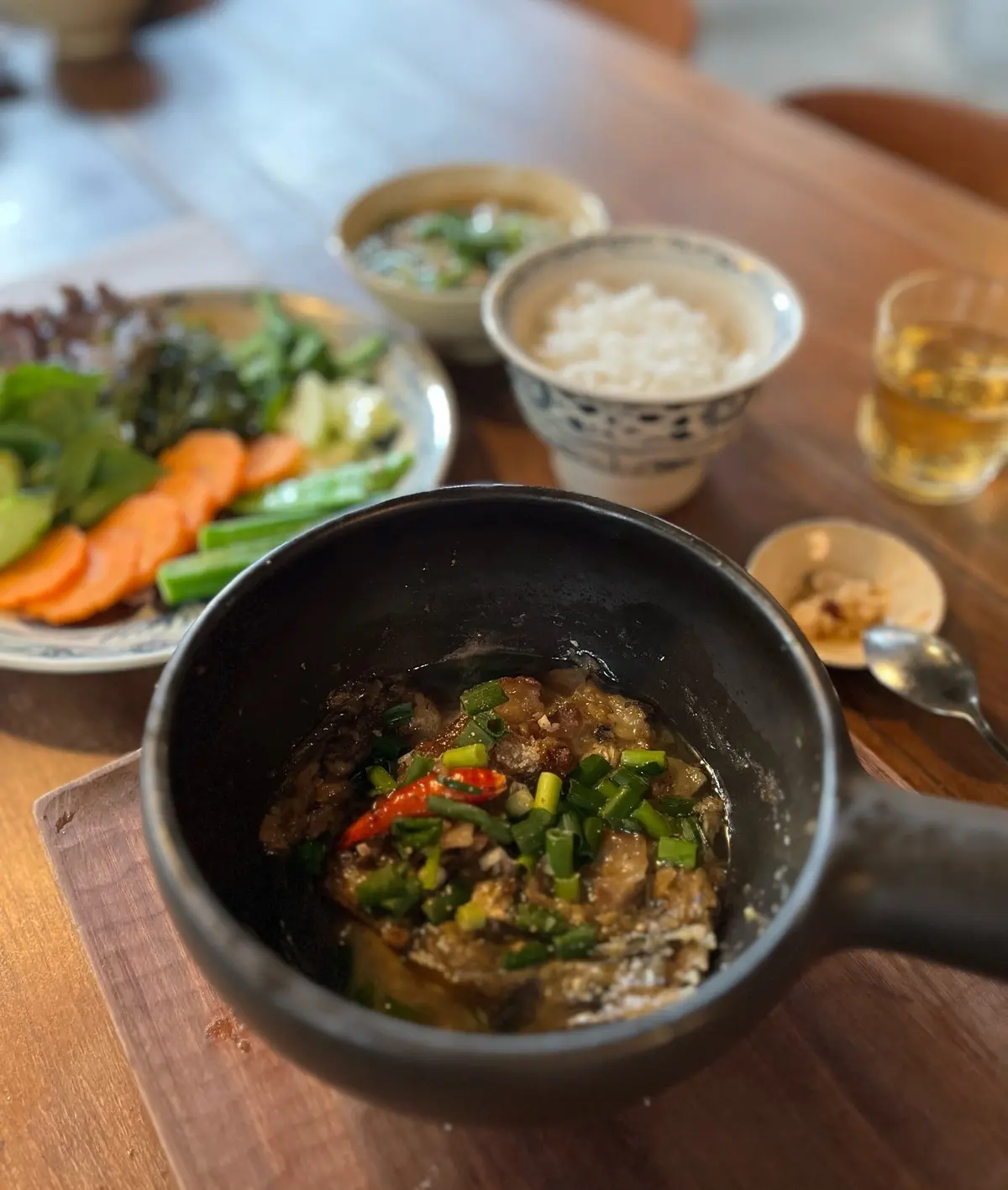 魚のヌクマムカラメル煮込み　