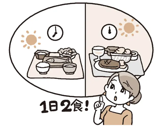 糖質OFFで、夜は食べずに一日2食にしています。