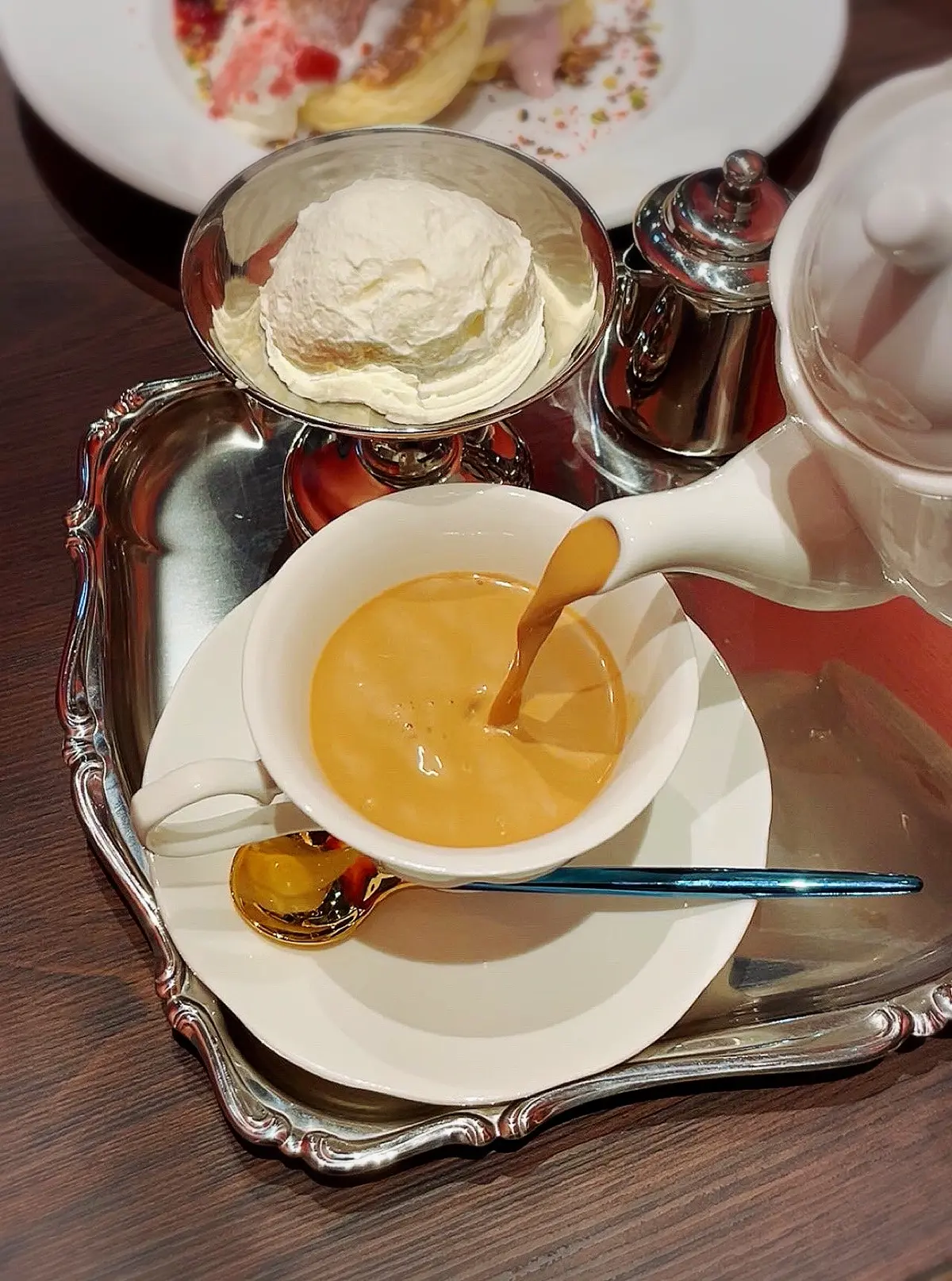 Miss pretty woman、フードコート、フードゾーン、ららぽーと、ららぽーと東京ベイ、ららぽーとTOKYO-BAY、LaLaport TOKYO-BAY、第 I 期グランドオープン、パスタ、もちもちパスタ、スープ、かぼちゃのポタージュ、パンケーキ、スフレパンケーキ、苺パンケーキ、ロイヤルミルクティー、生クリーム