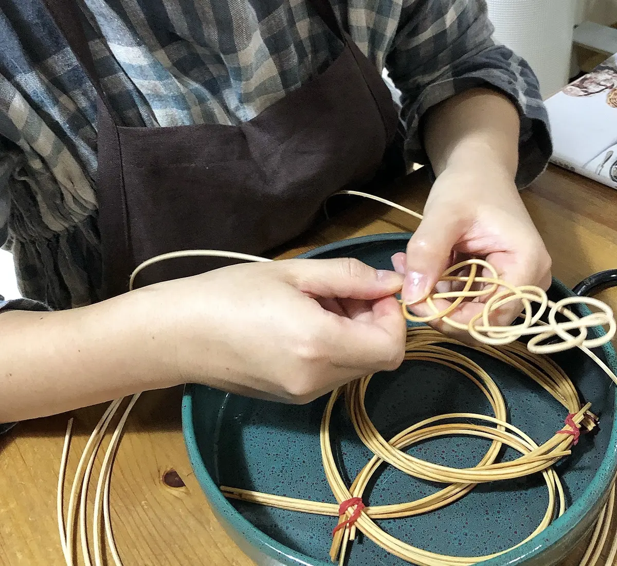 秋色ワンピで大人の手習い。の画像_5