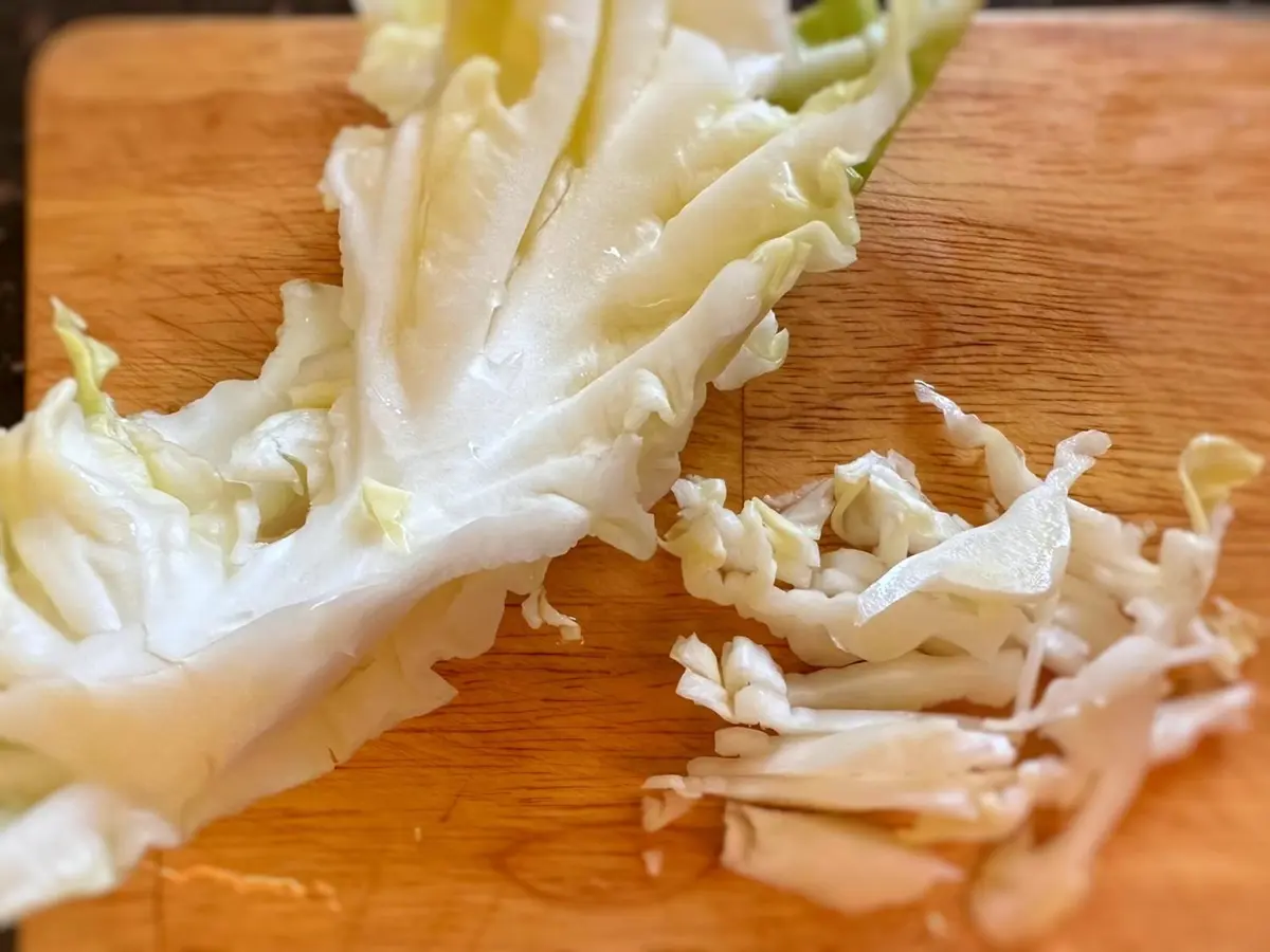 OurAge×Webエクラ　キャベツごま梅蒸しレシピ　材料　キャベツ