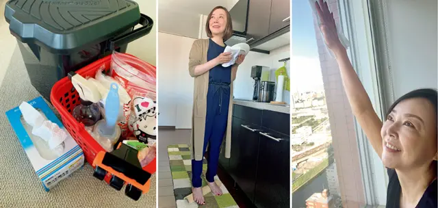 お掃除ストレッチと青竹踏みは頻繁に