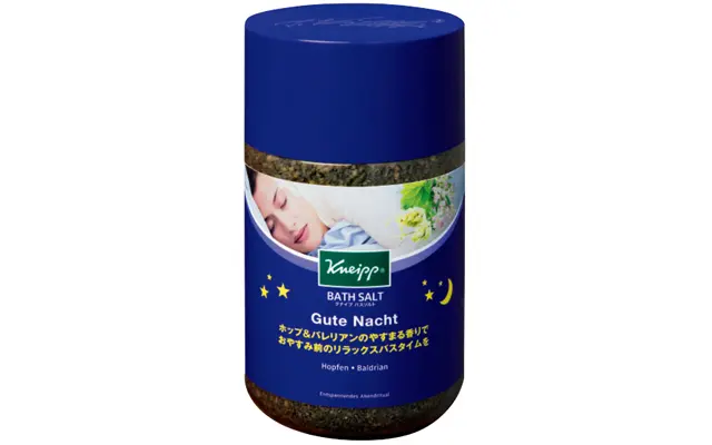 クナイプジャパンのグーテナハト バスソルト ホップ＆バレリアンの香り