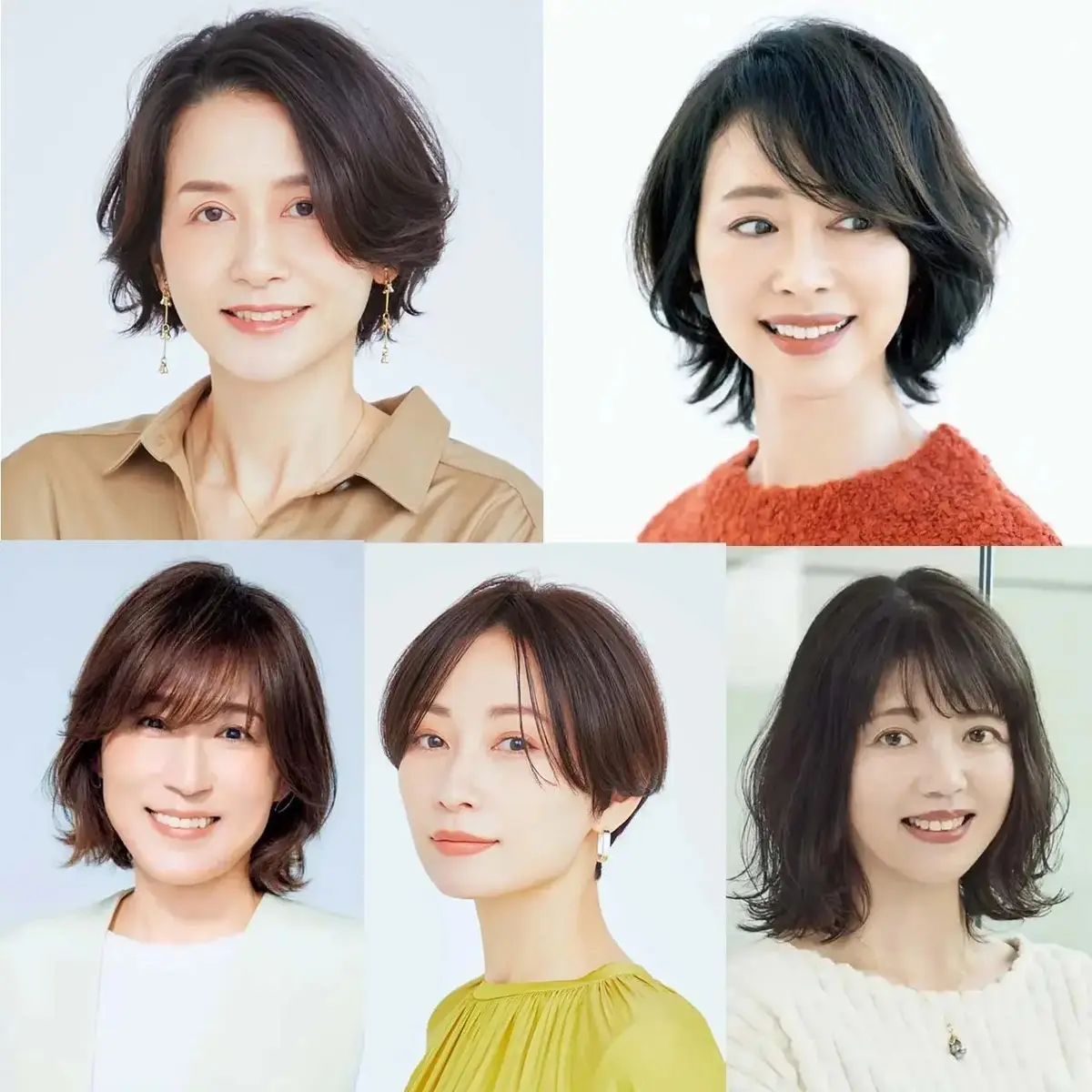 【50代におすすめのヘアスタイル・髪型カタログ】髪型を変えて脱おばさん！ショート・ボブ・ミディアム・ロング別