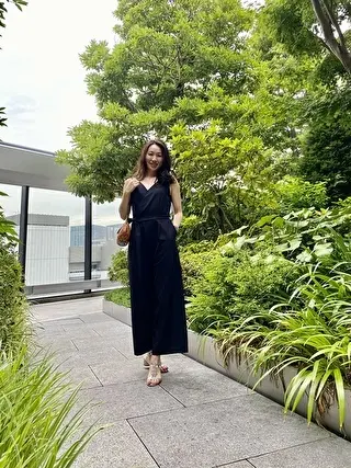 角度によってはワンピースっぽく見えます