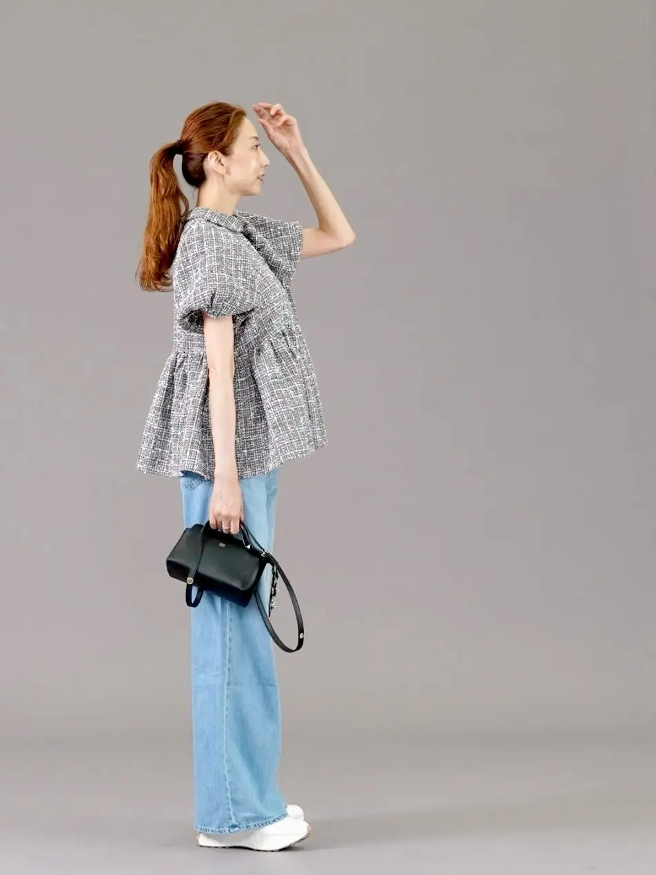 UNIQLOお気に入りデニムで私のコーデの画像_4