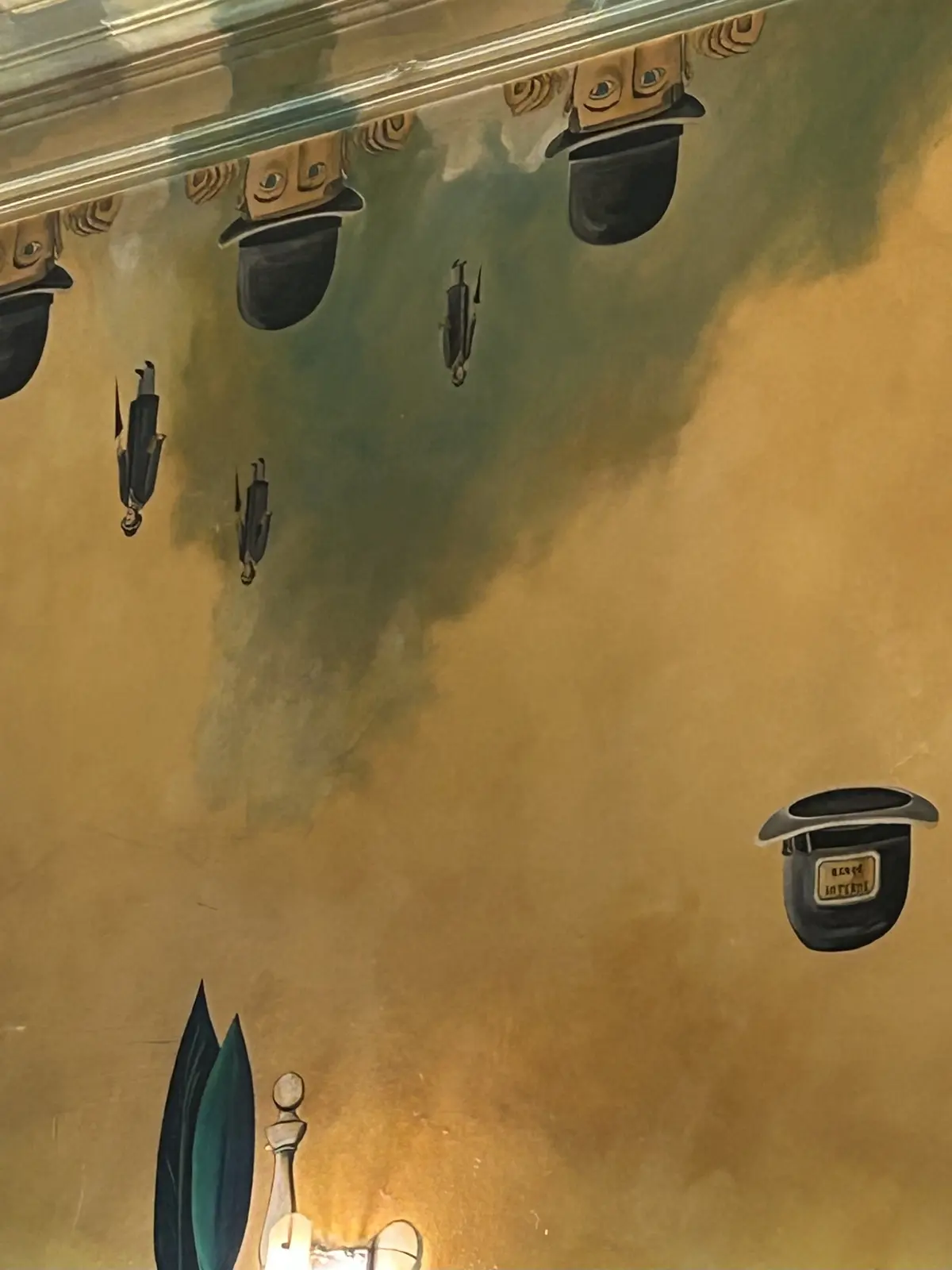 ブリュッセルの名店「La Roue D’or」　夕食　グラス