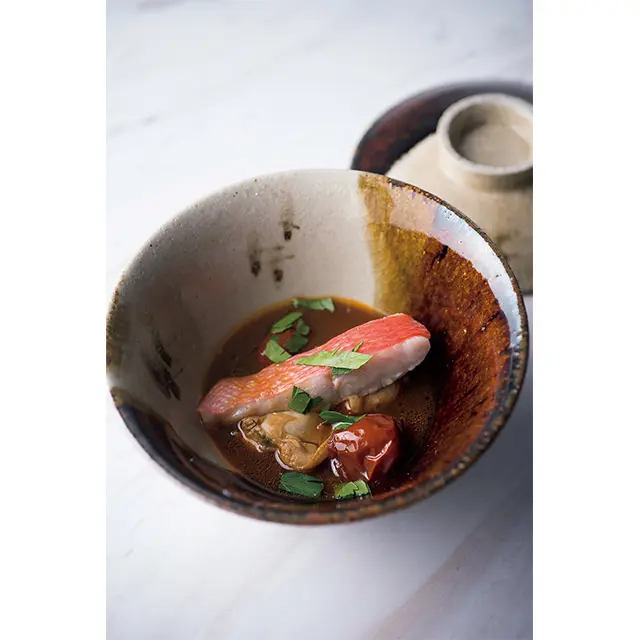 トスカ ーナの港町、リヴォルノ名物のカッチュッコ。