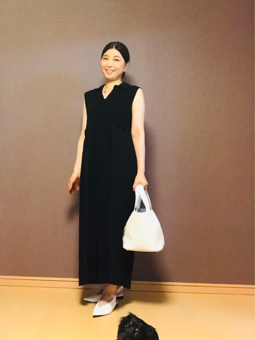 ZARA ワンピース  サンダル　ホワイト