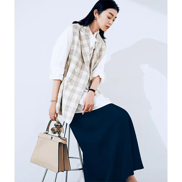 なじみながらも主張するチェック