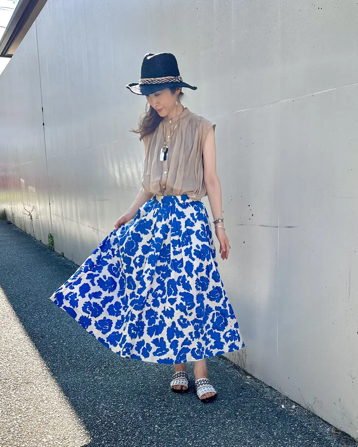 夏はプリントスカートで鮮やかに！の画像_2